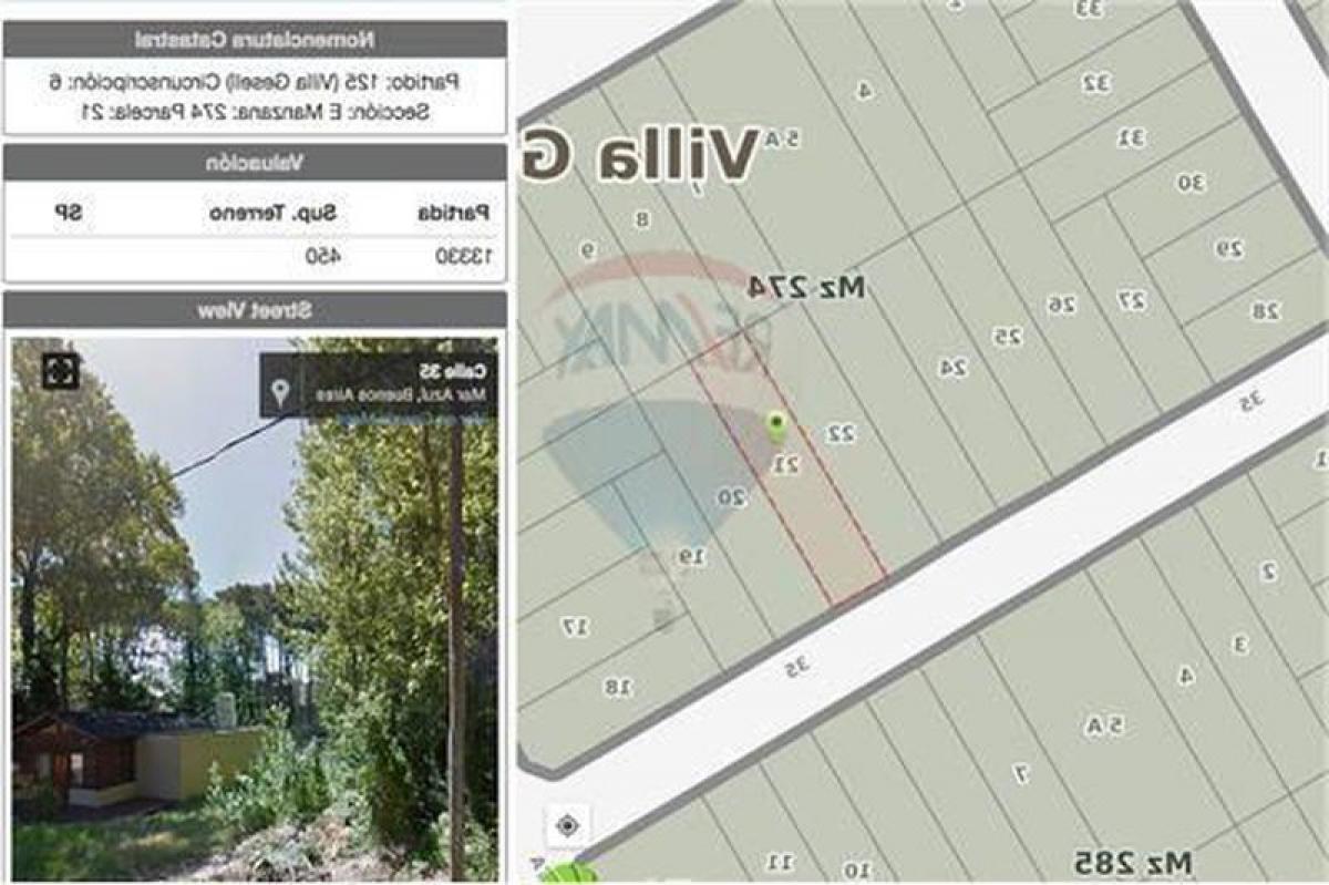  Land in Mar del Plata, Argentina No. 112739