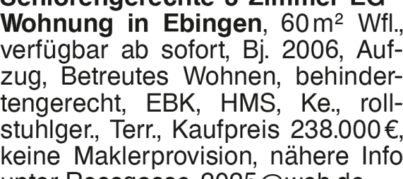 3 rooms Apartment in Zollernalbkreis, Germany No. 350296 7