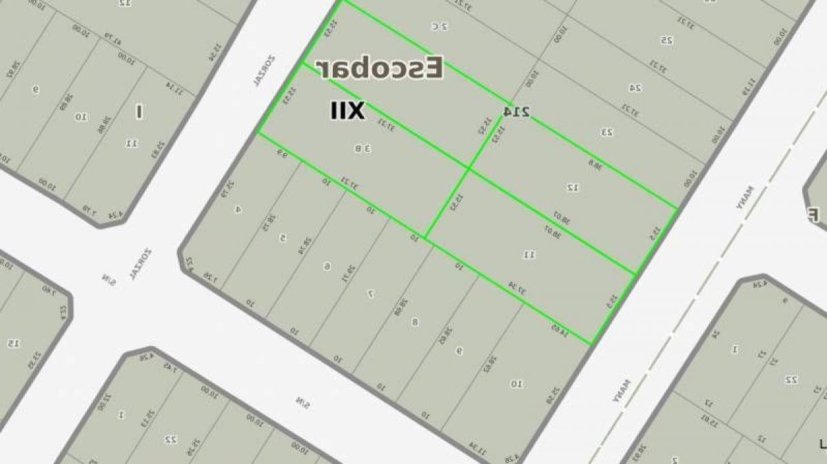  Land in Escobar, Argentina No. 37173