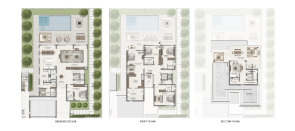 Вилла с 4 спальнями в The Valley, ОАЭ № 121328 10