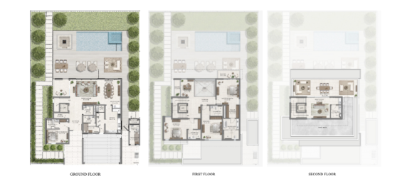 Вилла с 4 спальнями в The Valley, ОАЭ № 121328 9