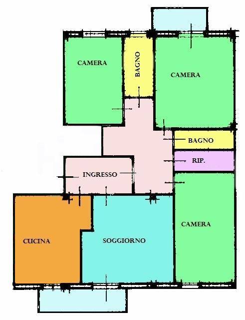 3 Schlafzimmer Wohnung in Pesaro, Italy, Nr. 92347