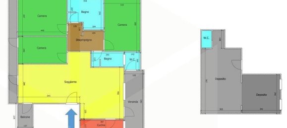 4 rooms Apartment in Modugno, Italy No. 28487 21