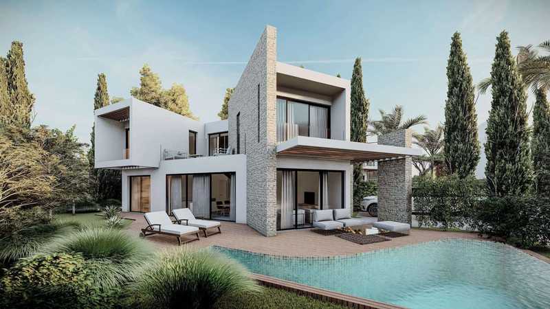 3 Schlafzimmer Villa in Tala, Cyprus, Nr. 20464