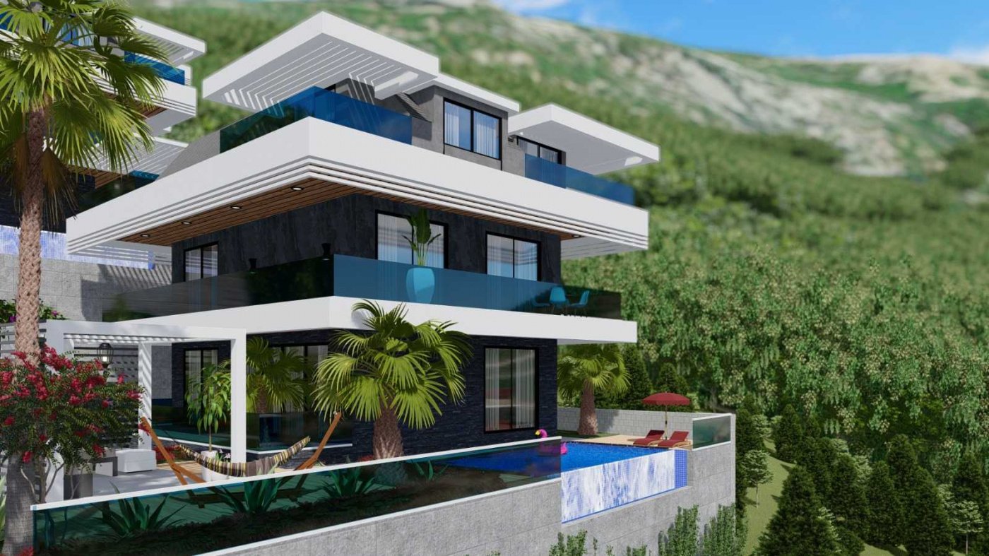 Villa 5+2 in Alanya, Turkey No. 5171
