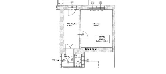 Studio in Alsergrund, Austria, Nr. 184621 8