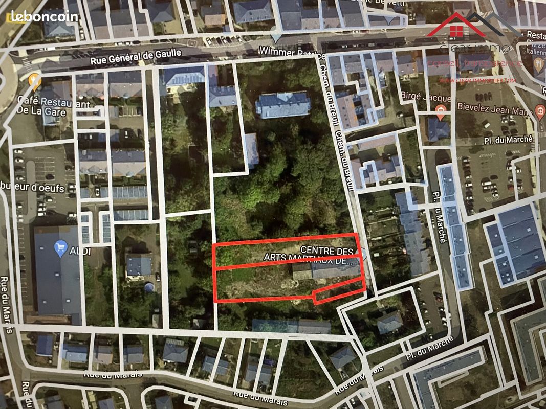  قطعة أرض في Boulay-Moselle, France 3000متر مربع رقم 90559