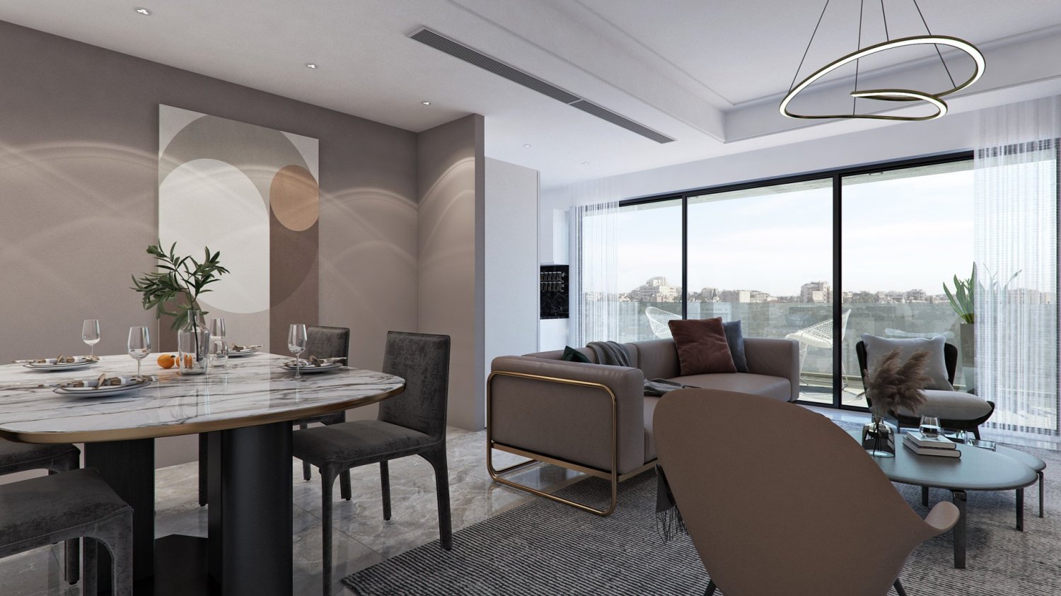 2 Schlafzimmer Wohnung in Strovolos, Cyprus, Nr. 3091