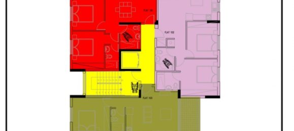 2 Schlafzimmer Wohnung in Strovolos, Cyprus, Nr. 3091 3