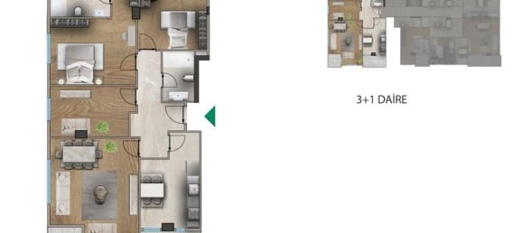 3 rooms Apartment in Beylikduezue, Turkey No. 18087 2