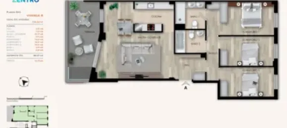 3 Schlafzimmer Wohnung in Chartered Community of Navarre, Spain, Nr. 144233 3