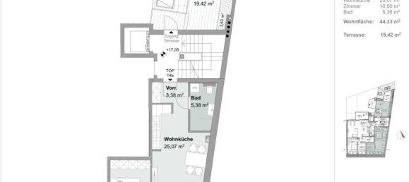 2 rooms Apartment in Margareten, Austria No. 134978 12