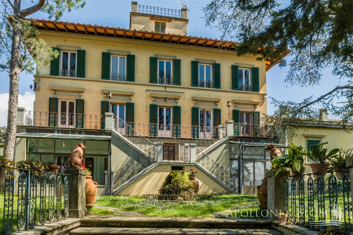 17 غرف نوم فيلا في Florence, Italy رقم 79783