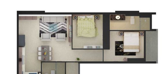 2 bedrooms Apartment in Tan Phu, Vietnam No. 137 9