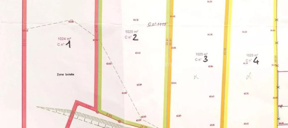 Grundstück in Bourg-et-Comin, France 1025m², Nr. 87200 2