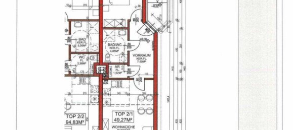 Apartamento de 2 divisões em Prinzersdorf, Austria N.º 196915 6