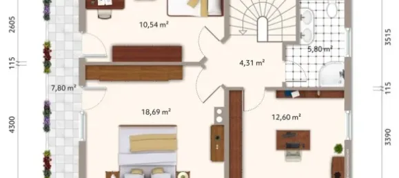 Casa de 4 divisões em Gorlitz, Germany N.º 310606 13