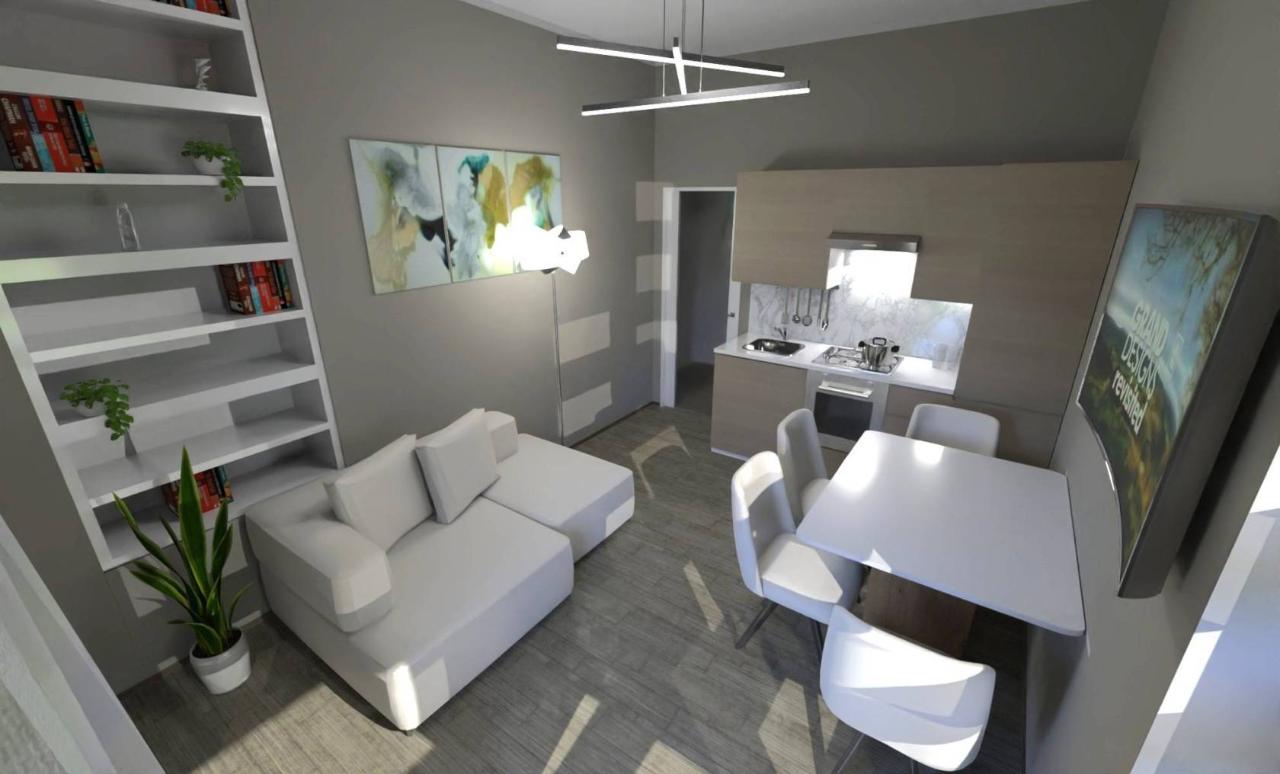 Квартира с 2 комнатами в Парелла, Италия № 19319