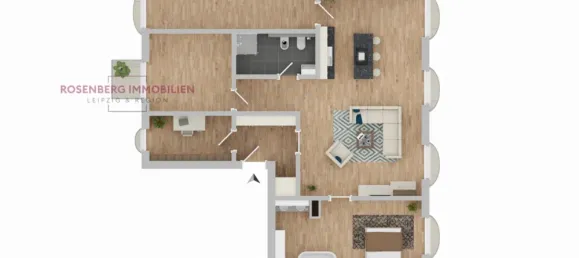 2 غرف نوم شقة في Leipzig, Germany رقم 291784 2