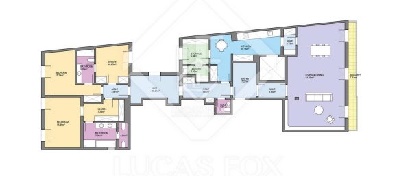 4 chambres Appartement à Eixample, Spain No. 24813 22