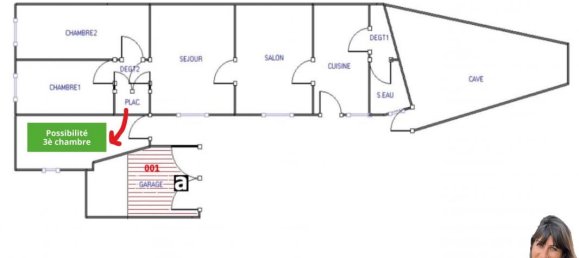 2 Schlafzimmer Haus in Loire, France, Nr. 325512 11