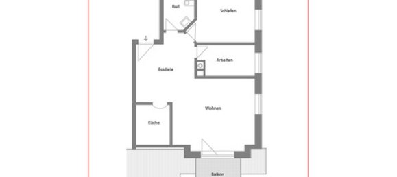 Квартира с 2 спальнями в Диллинген ан дер Донау, Германия № 359129 11