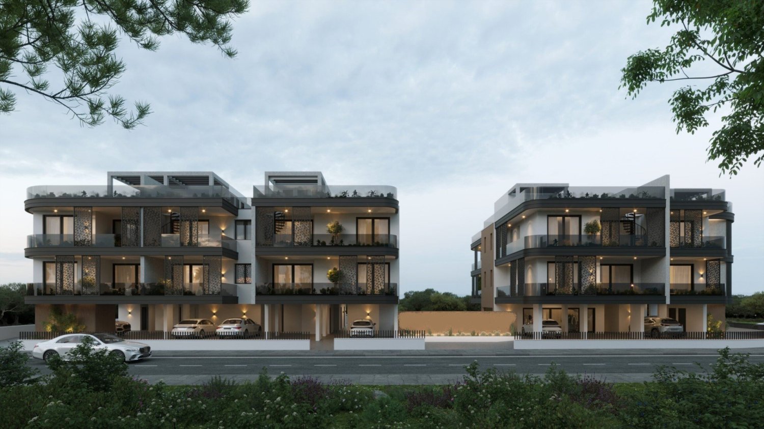 Apartamento de 2 dormitorios en Livadia, Cyprus No. 34014