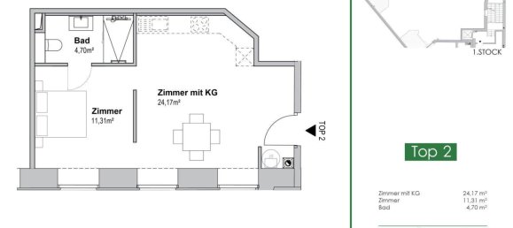 2غرفة شقة في Hernals, Austria رقم 133385 11