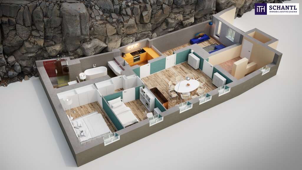 4 rooms Apartment in Salzburg, Austria No. 65917