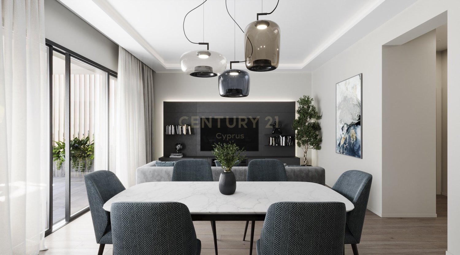 Ático de 3 dormitorios en Germasogeia, Cyprus No. 3502