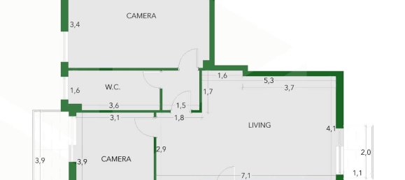 3غرفة شقة في Bologna, Italy رقم 17500 2