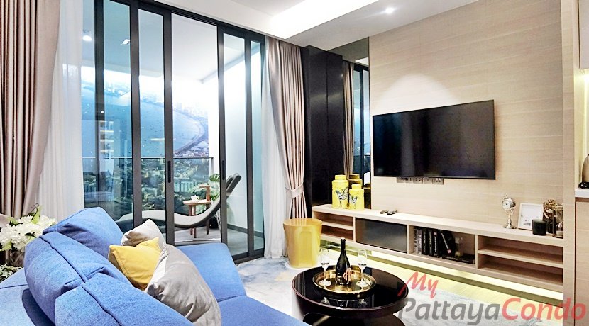 Apartamento com 1 quarto em condomínio em Pattaya, Thailand N.º 3057