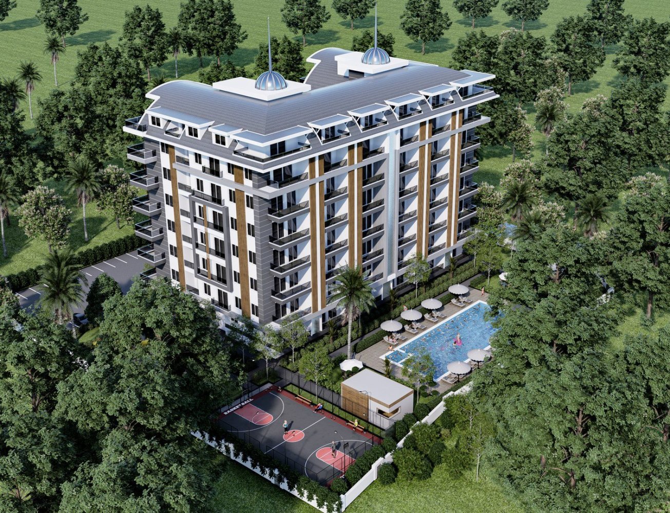 Apartment 3+1 in Gazipasa, Turkey No. 14194