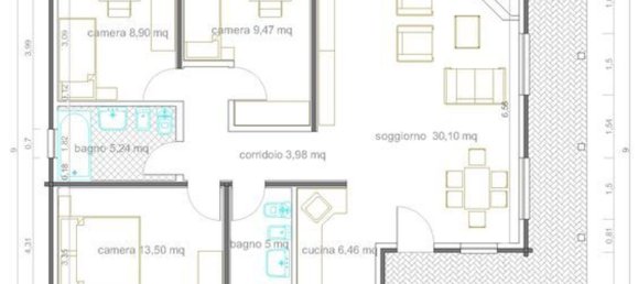 5غرفة فيلا في Acuto, Italy رقم 189931 25