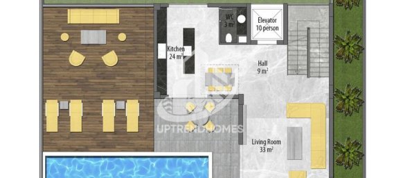 فيلا 4+1 في Alanya, Turkey رقم 3616 3