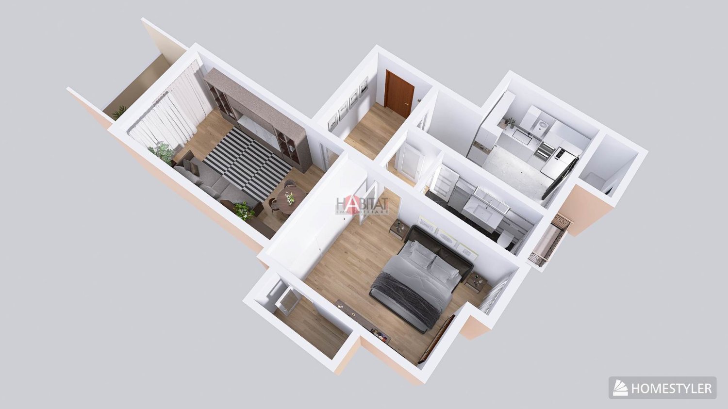 1 bedroom Apartment in Milan, Italy No. 332006