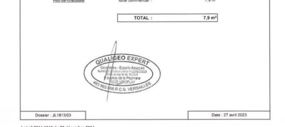 Gewerbliche Immobilie in Versailles, France 17m², Nr. 149866 6