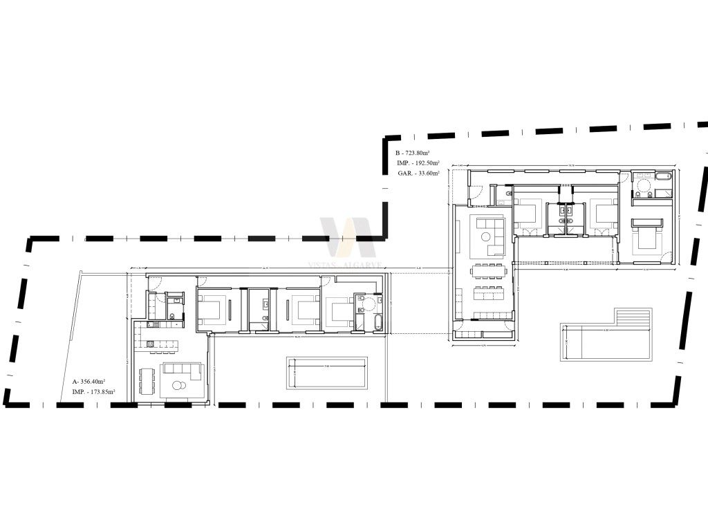Terreno em São Brás de Alportel, Portugal 1080 m² N.º 344576