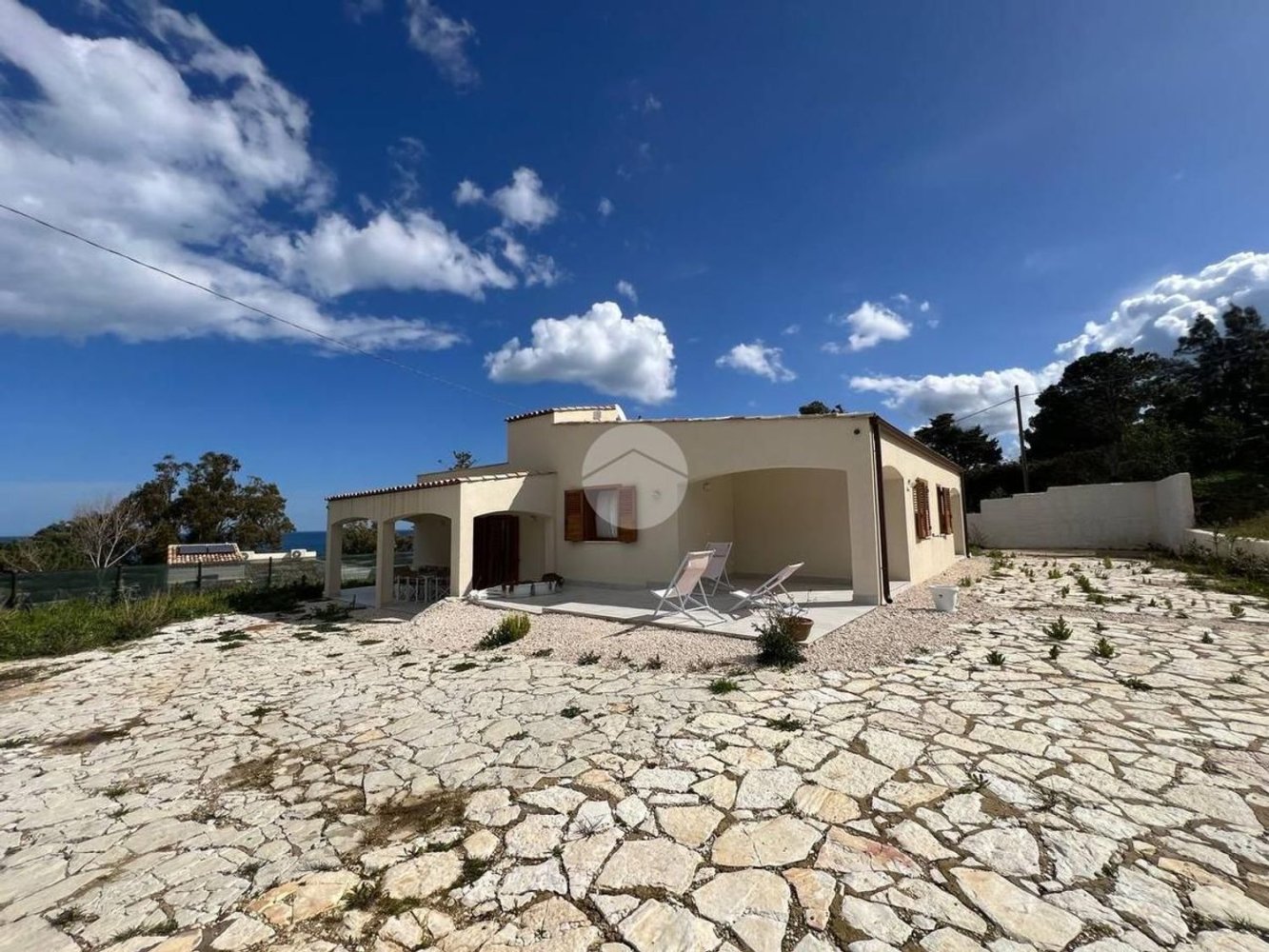 Вилла с 4 комнатами в Кастелламмаре дель Гольфо, Италия № 77202