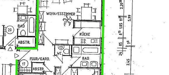 Квартира с 2 спальнями в Цвиккау, Германия № 266125 12