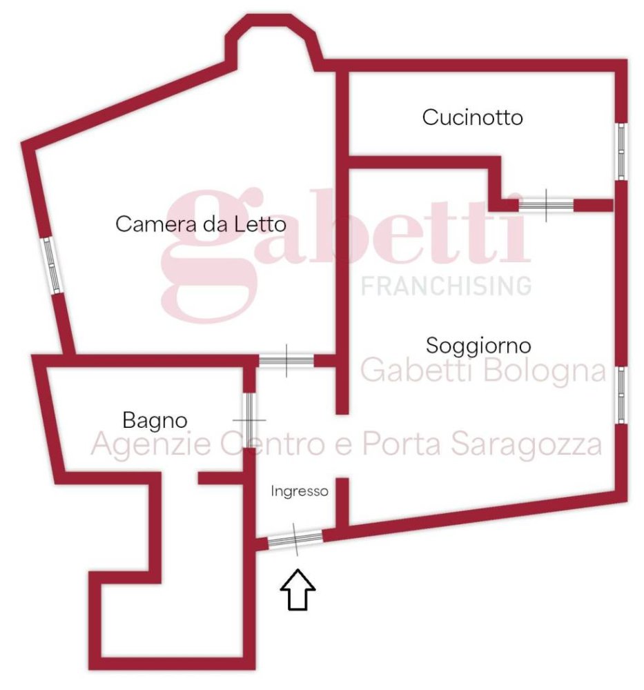 1 Schlafzimmer Wohnung in Bologna, Italy, Nr. 330261