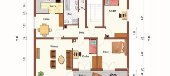 6 rooms Apartment in Neu-Ulm, Germany No. 322603 31