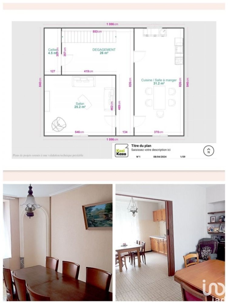 Moradia em banda T3 em Bouxieres-aux-Chenes, France N.º 84161