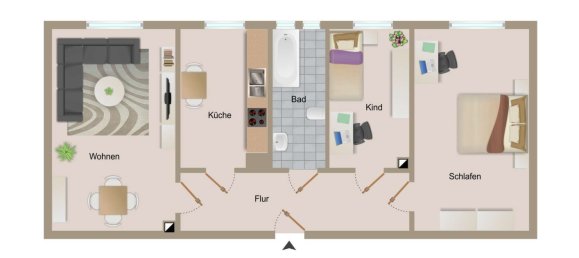 2 chambres Appartement à Dresden, Germany No. 323219 11