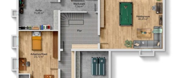 Bungalow de 6 dormitorios en Boblingen, Germany No. 263781 21