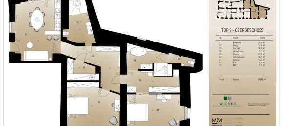 3-Zimmer Wohnung in Döbling, Austria, Nr. 141043 33