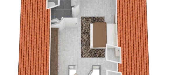 1 غرف نوم منزل ذو طابقين في Esslingen, Germany رقم 33338 13