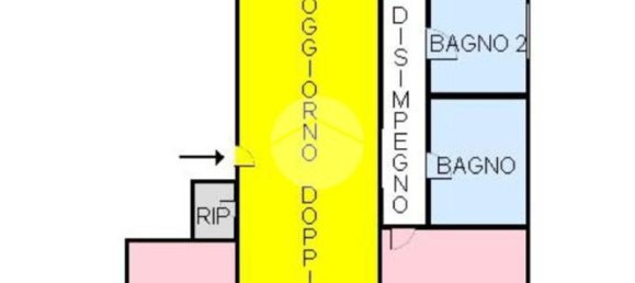 Квартира с 5 комнатами в Риволи, Италия № 49855 37