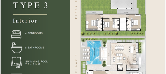3 chambres house à vendre à Pattaya, Chonburi, Eastern Thailand, Thailand № 82665 10