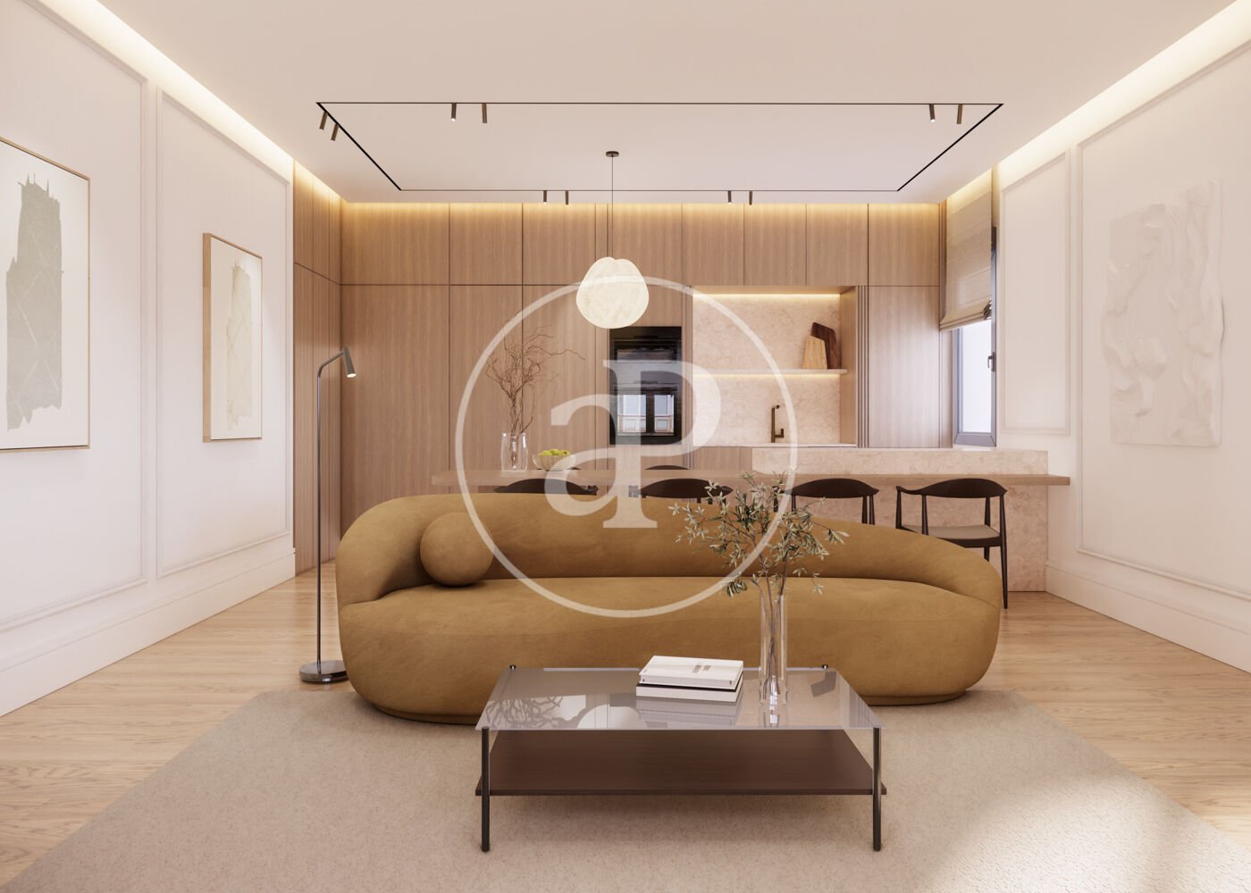 Ático de 3 dormitorios en Madrid, Spain No. 203279